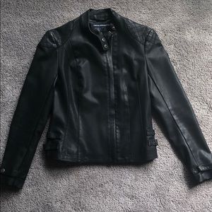 French Connection faux leather jacket